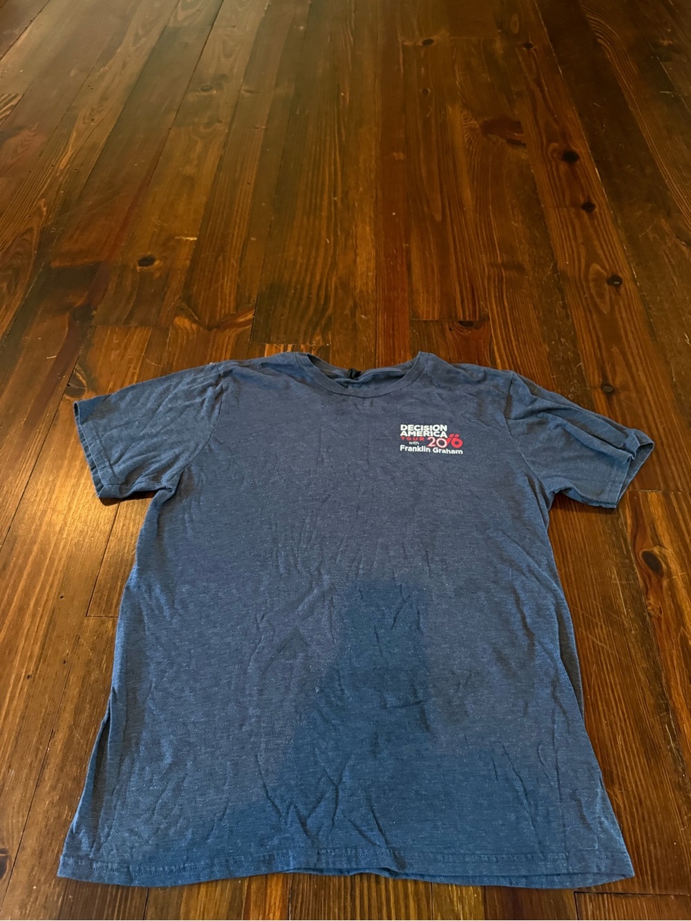 Franklin Graham 2016 tour tshirt